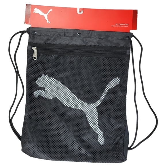 Puma Other - FINAL PRICE - PUMA 18" x 14" Black Revive Carrysack String Bag